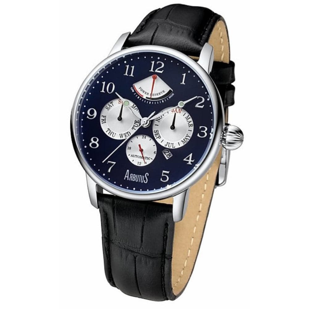 ARBUTUS BOULEVARD AR914SUB Men's Luxury Watch - Waterproof Stainless Steel Analog Wristwatch for Business, Casual & Formal Occasions
