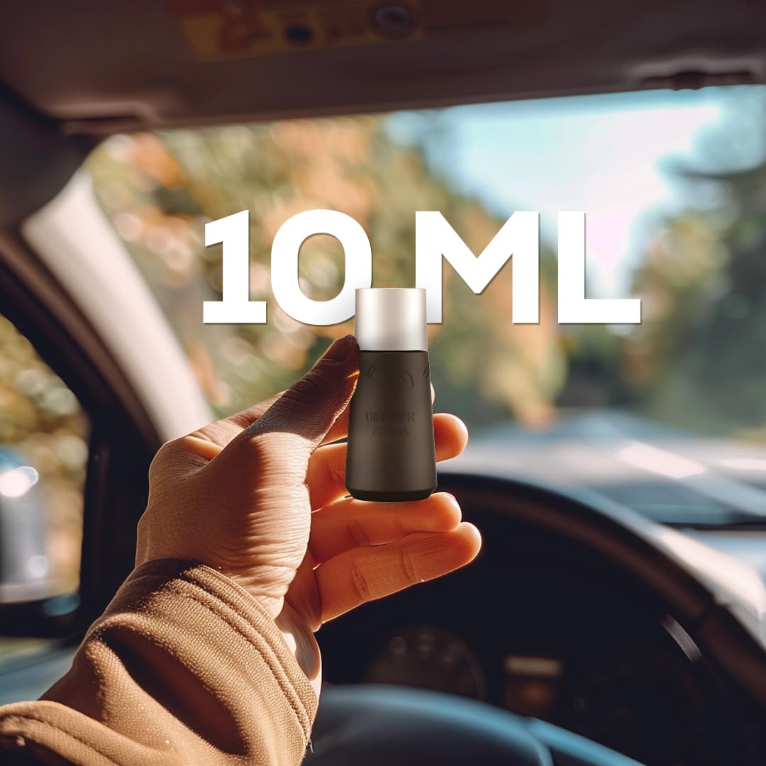 Dr Scent Portable Essential Oil Diffuser (10ml) - Aromatherapy for Home, Office & Travel Relaxation