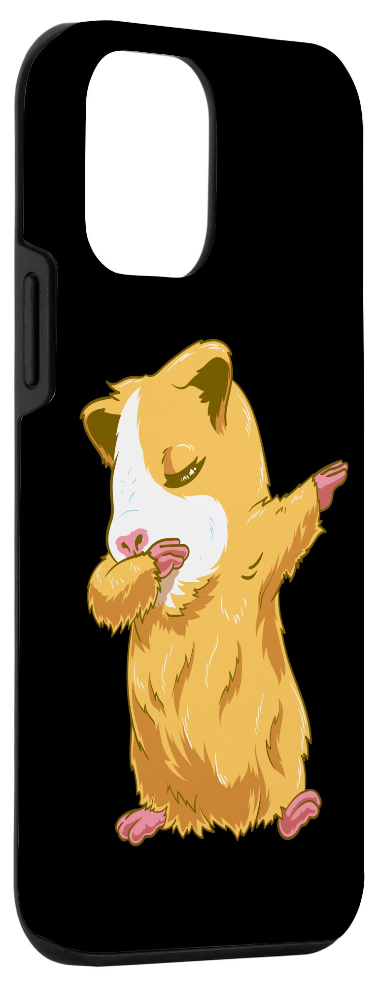 iPhone 12 Mini Cute Dabbing Guinea Pig Phone Case - Trendy Protective Cover for Everyday Use & Gifts