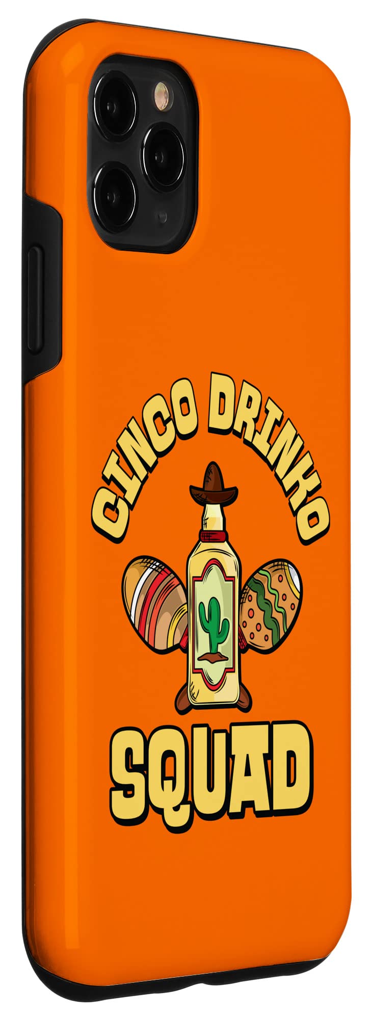 iPhone 11 Pro Max Case - Cinco de Mayo Themed Mexican Fiesta Design | Durable Protective Cover for Cinco Drinko Squad | Perfect for Parties, Celebrations & Everyday Use