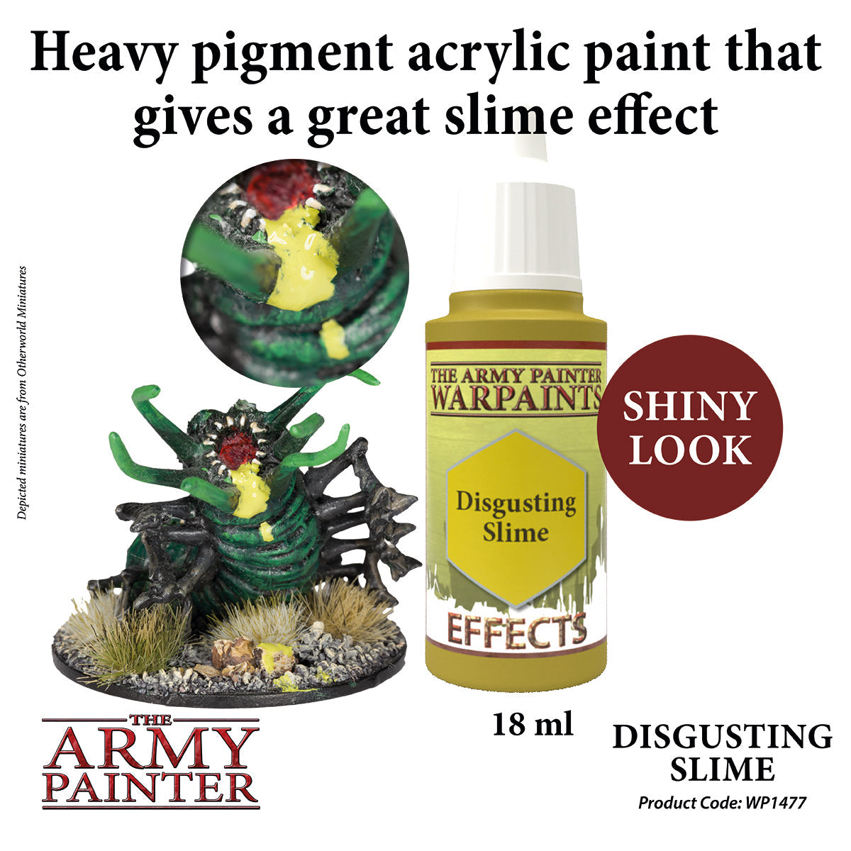 Warpaints Effects: Disgusting Slime - Premium Halloween Makeup FX for Cosplay & Horror Costumes - Perfect for Theatrical Performances and Scary Party Looks