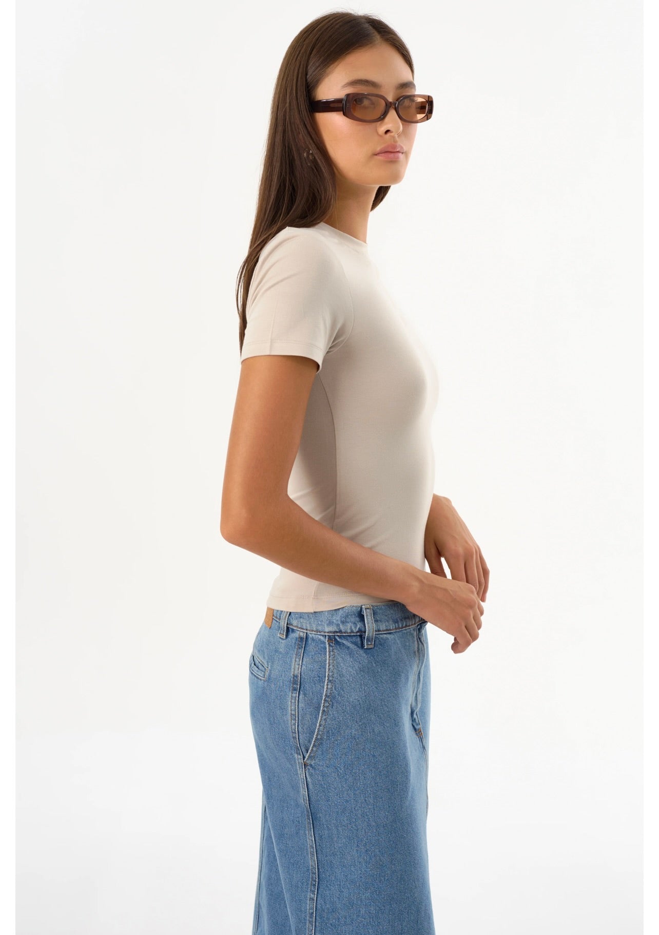 Premium Moa Jersey Crew Neck T-Shirt - Soft Cotton Comfort Fit Casual Tee for Men & Women | Perfect for Everyday Wear, Gym, and Outings