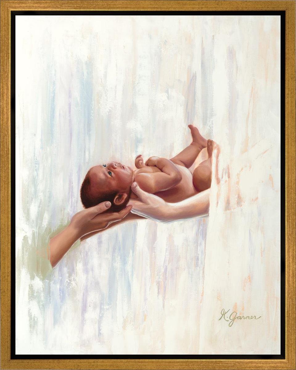 Mother to Mother Gallery Wrap Canvas - Premium Handmade Wall Art for Home Decor, Nursery, Living Room & Bedroom - Perfect Gift for New Moms and Baby Showers
