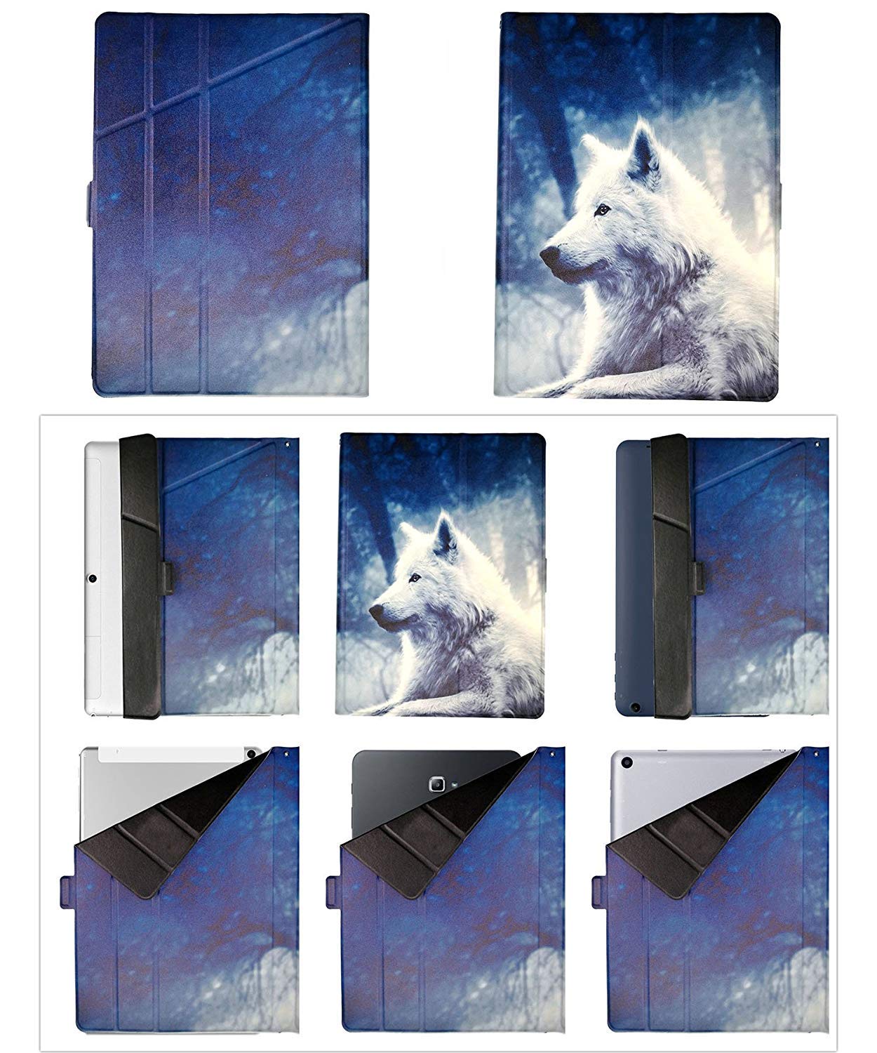 Smartab St1009x Tablet Case - Premium PU Leather Cover with Stand, Shockproof & Slim Design for Smartab St1009x Tablet - Perfect for Work, Travel, and Home Use