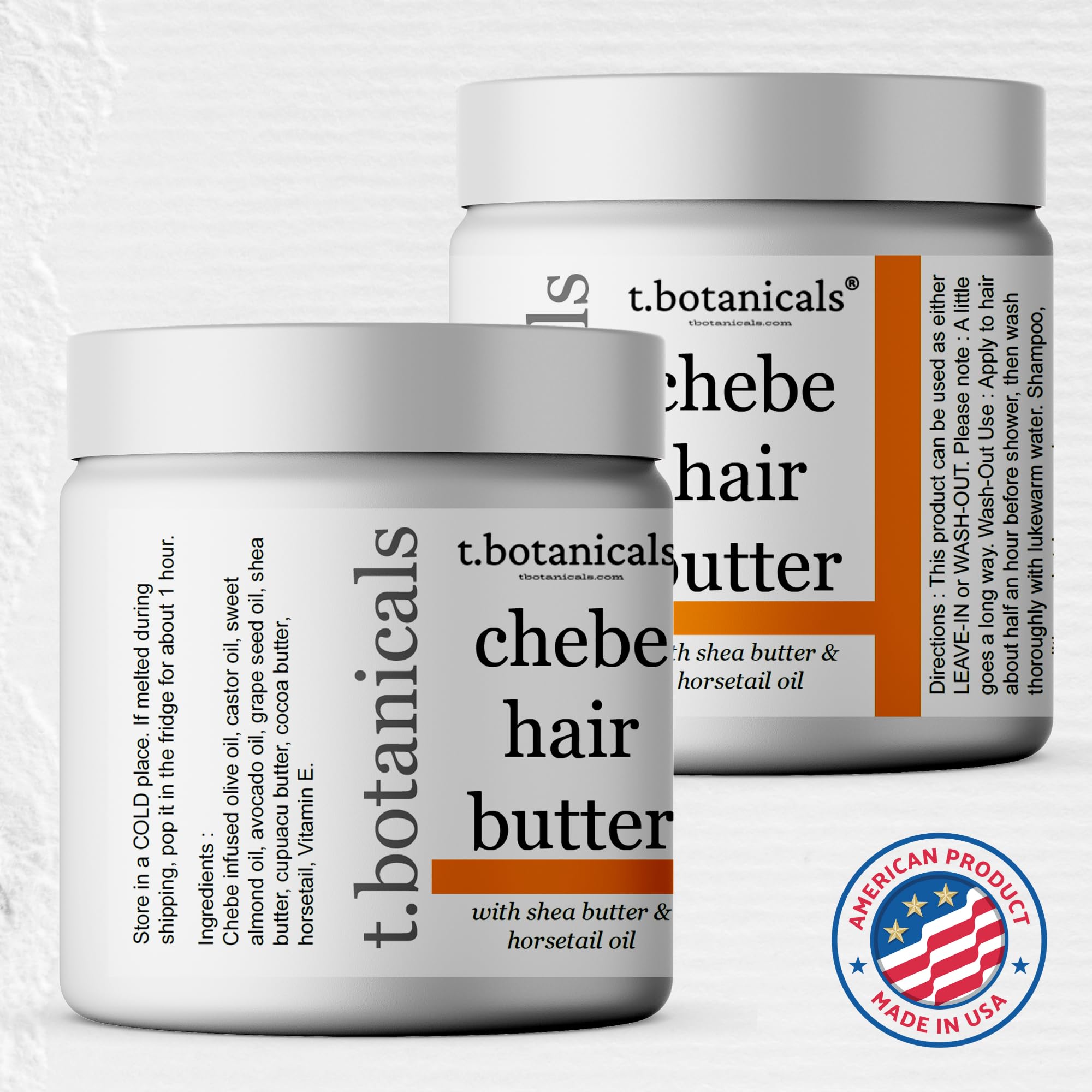 **Chebe Hair Oil and Butter Set - All Natural Lavender Scented for Thick & Coarse Hair - Hydration & Growth Treatment - Creamy Solid Formula for Adults - Perfect for Dry Scalp & Natural Hair Care**    *(Use for deep conditioning, daily moisture, and promoting healthy hair growth at home or on-the-go!)*