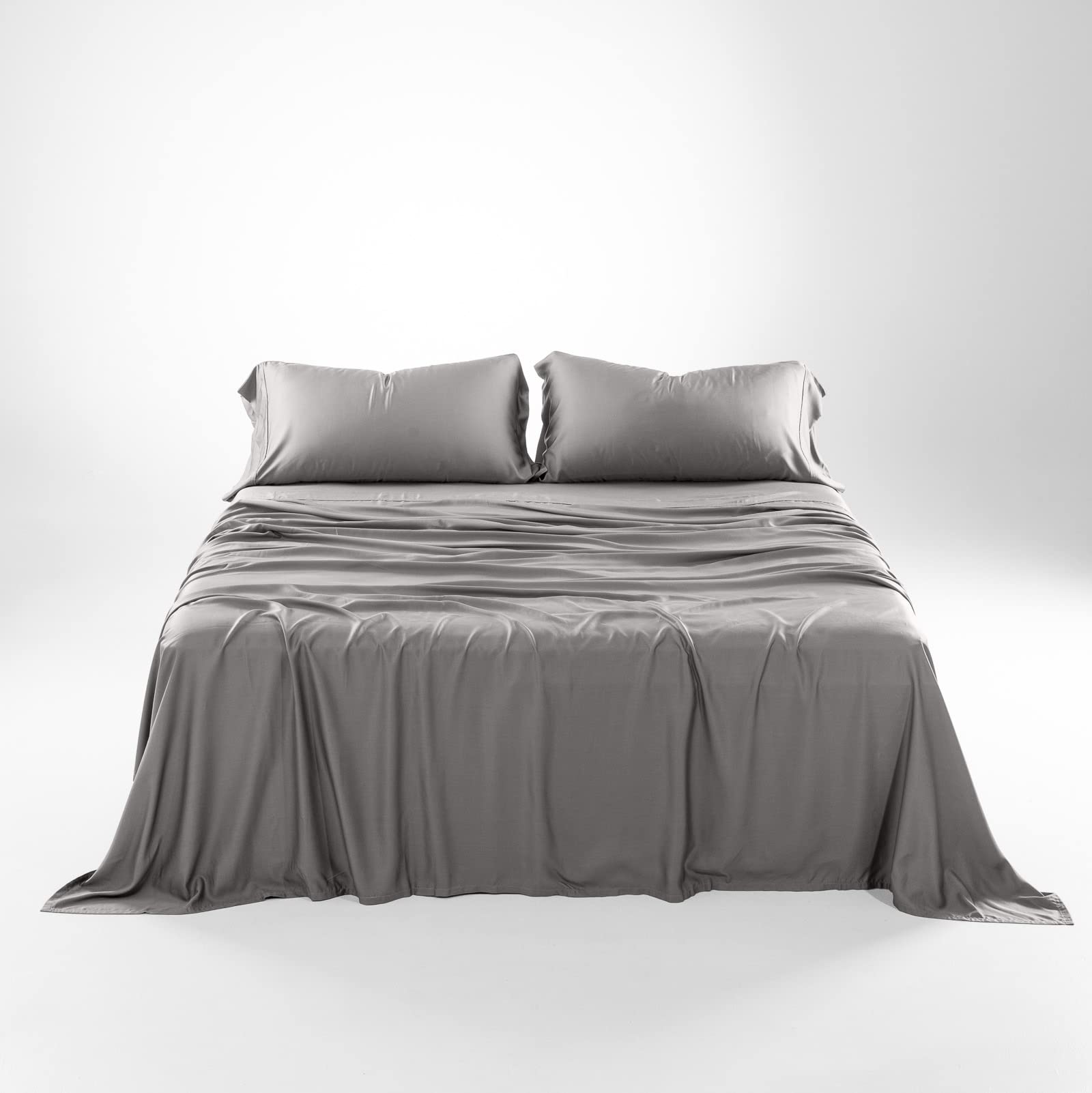 Olive + Crate Eucalyptus Sheets Set - Cooling Bamboo Tencel Lyocell Bed Sheets for Hot Sleepers - 100% Organic & Hypoallergenic - California King Size 72