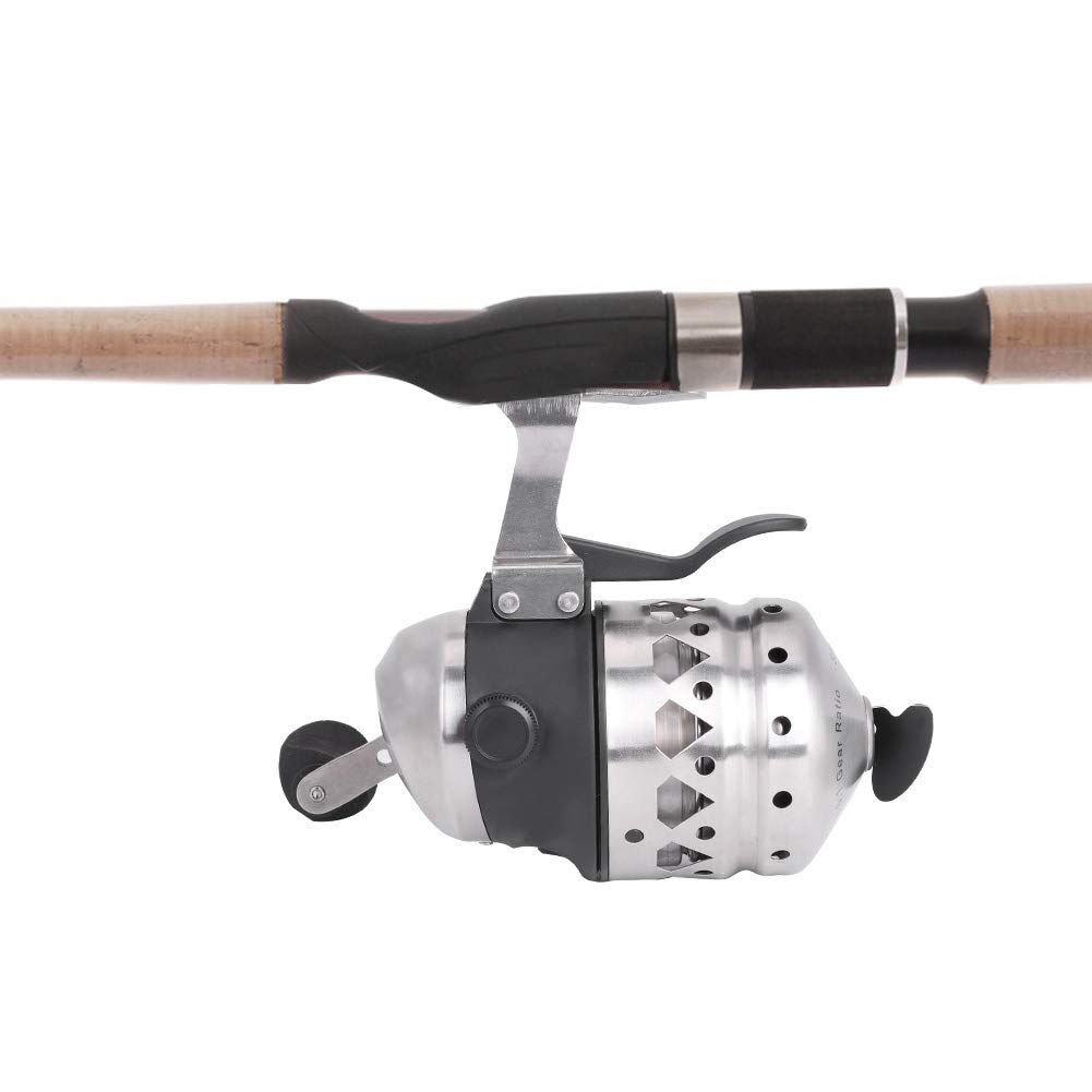 HERCHR Fishing Reel with Hand Brake - High Performance Baitcasting Reel for Lure Fishing, Rock Fishing & Archery Shooting | Durable Fishing Line Wheel Accessory for Saltwater & Freshwater Angling
