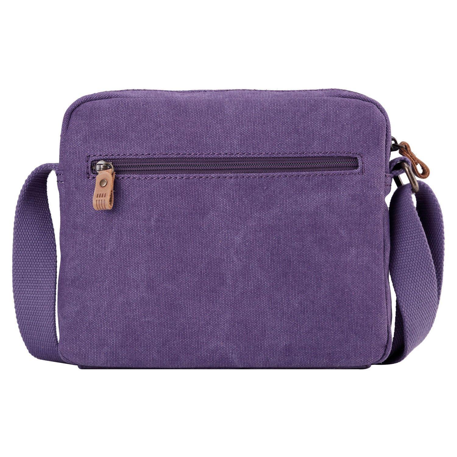 Troop London Classic Canvas Crossbody Bag for Women & Men - Stylish & Durable Shoulder Bag for Travel, Work & Everyday Use