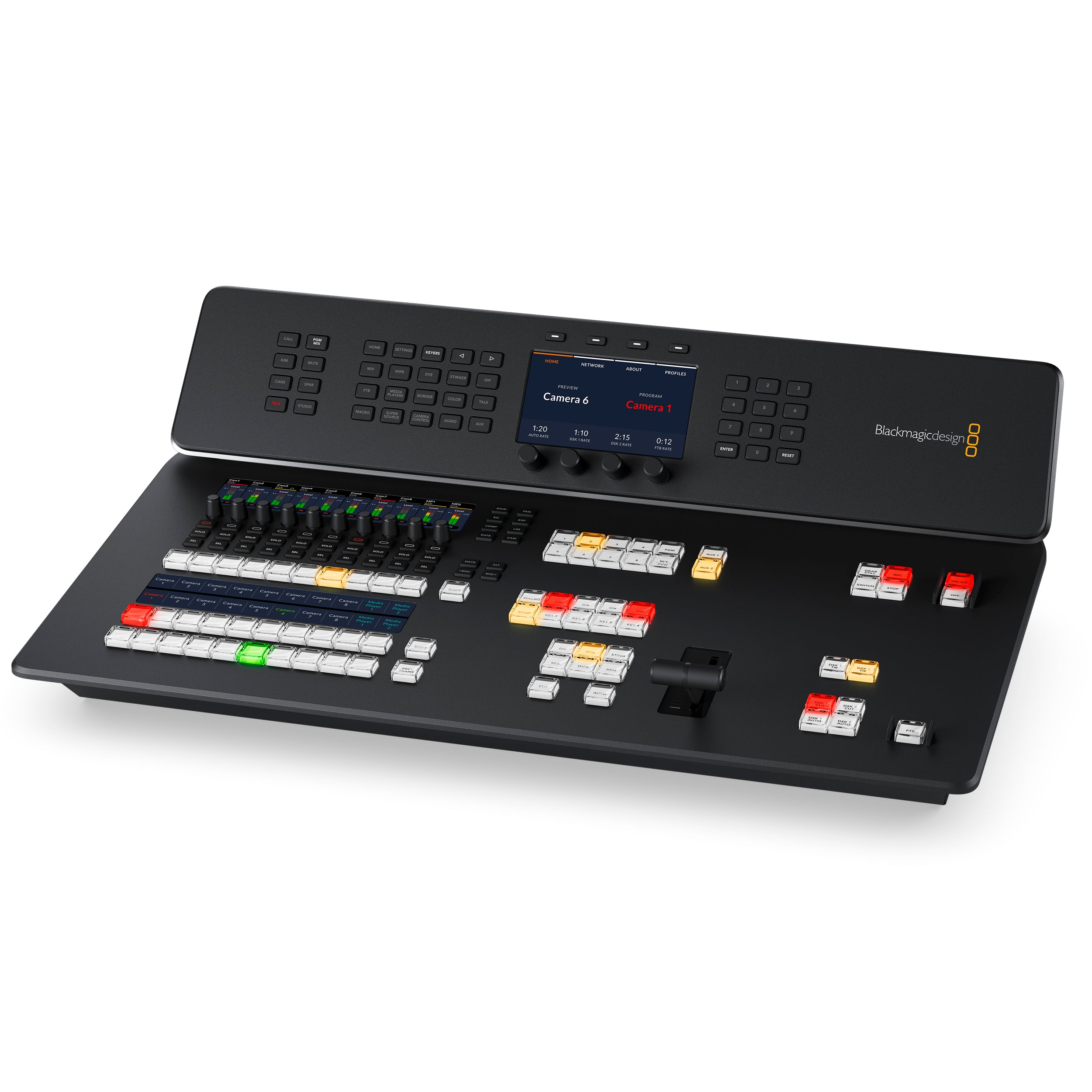 Blackmagic Design ATEM Television Studio HD8 Live Production Switcher - Professional 4K Broadcast Equipment for Streaming & Video Production | Ideal for Studios, Churches, Events & Online Content Creators