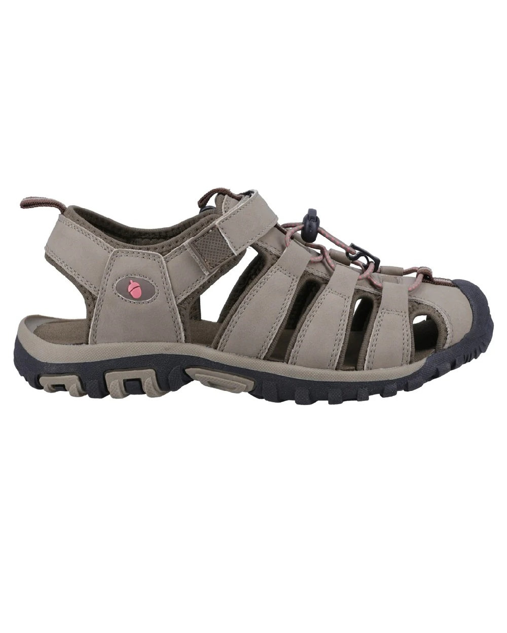 Cotswold Brimpsfield Comfortable Leather Sandals for Women - Casual Summer Walking Shoes for Beach, Travel & Outdoor Activities
