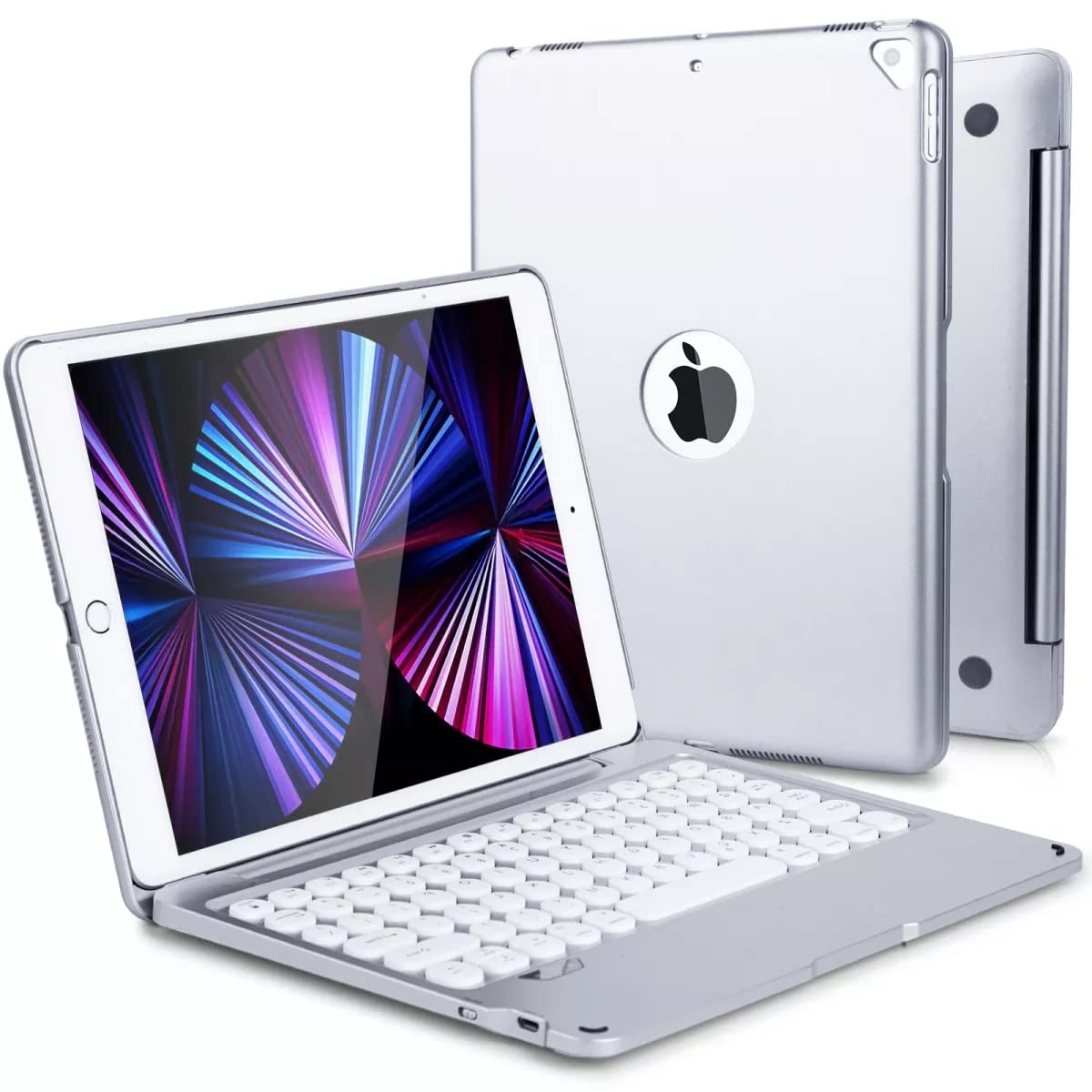 Premium Bluetooth Keyboard Case for iPad 9th/8th/7th Gen 10.2