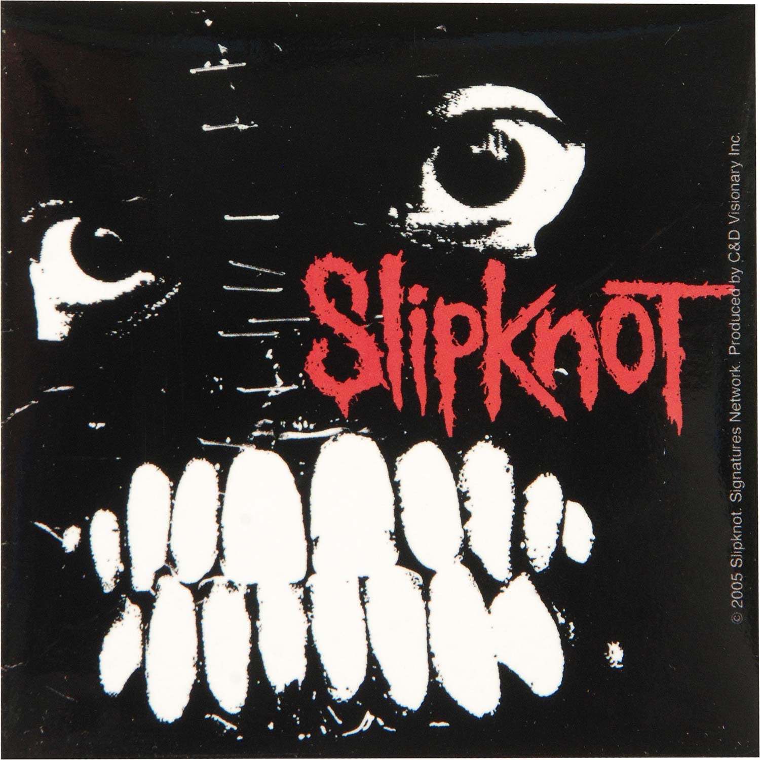 Slipknot Band Stickers - Official Merchandise for Fans, Laptops, Water Bottles & Guitar Cases - Perfect for Concerts, Gifts & Music Lovers