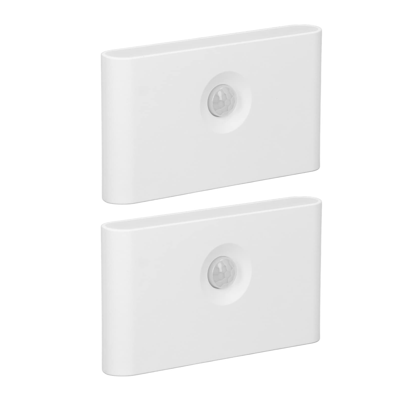 Atyhao Rechargeable Magnetic Cabinet Night Light - 2 Pack, Smart Motion Sensor LED Night Lamp for Hallway, Living Room, Kitchen, Bedroom & Nursery - Warm White Dimmable Lighting for Safety & Convenience