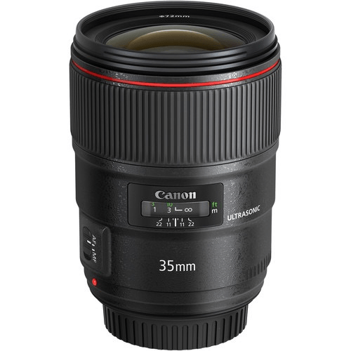 Canon EF 35mm F1.4L II USM Wide Angle Lens for Portrait & Landscape Photography - Perfect for Professional DSLR Cameras, Low Light Shooting & Travel Photography