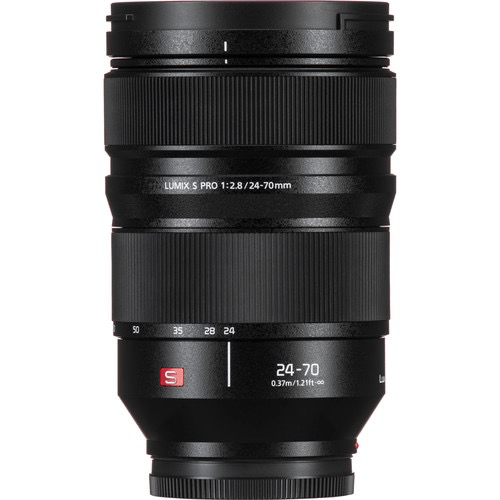 Panasonic Lumix S PRO 24-70mm f/2.8 Lens for Full Frame Mirrorless Cameras - Professional Photography, Portraits & Events - Compatible with S1, S1R, S1H, S5 Series