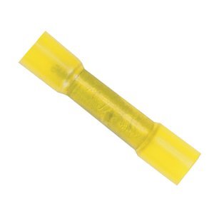 Ancor 12-10 AWG Marine Grade Heat Shrink Butt Connectors - 100 Pack - Waterproof Electrical Wire Connectors for Boats, RVs & Automotive Wiring