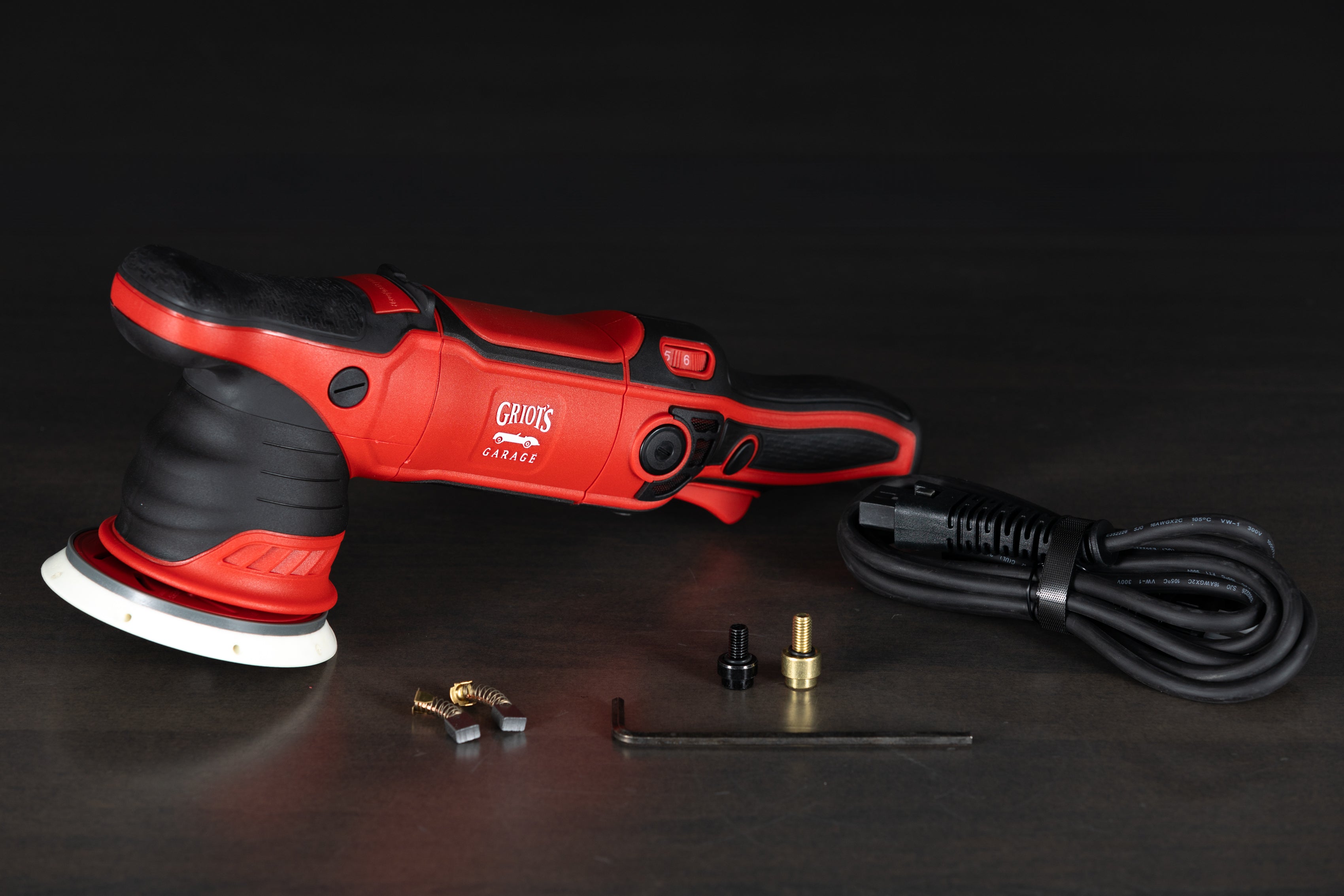 Griot's Garage G15 Long Throw Orbital Polisher - Professional Car Buffer for Paint Correction & Detailing - Perfect for Auto Enthusiasts & Detailing Shops