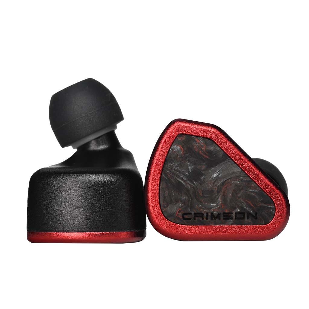 Symphonium Audio Crimson High-Fidelity In-Ear Headphones - Premium Sound for Audiophiles, Musicians & Travelers - Perfect for Studio Recording, Commuting & Workouts