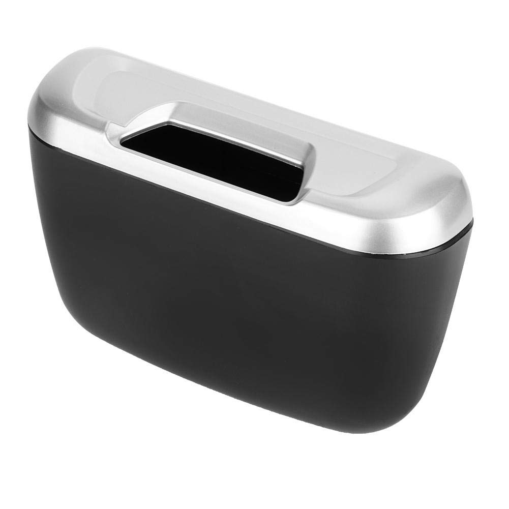 Auto Car Trash Can with Flip Lid - Compact ABS Garbage Bin with Removable Bucket for Vehicles | Perfect for Road Trips, Commuting & Keeping Your Car Clean