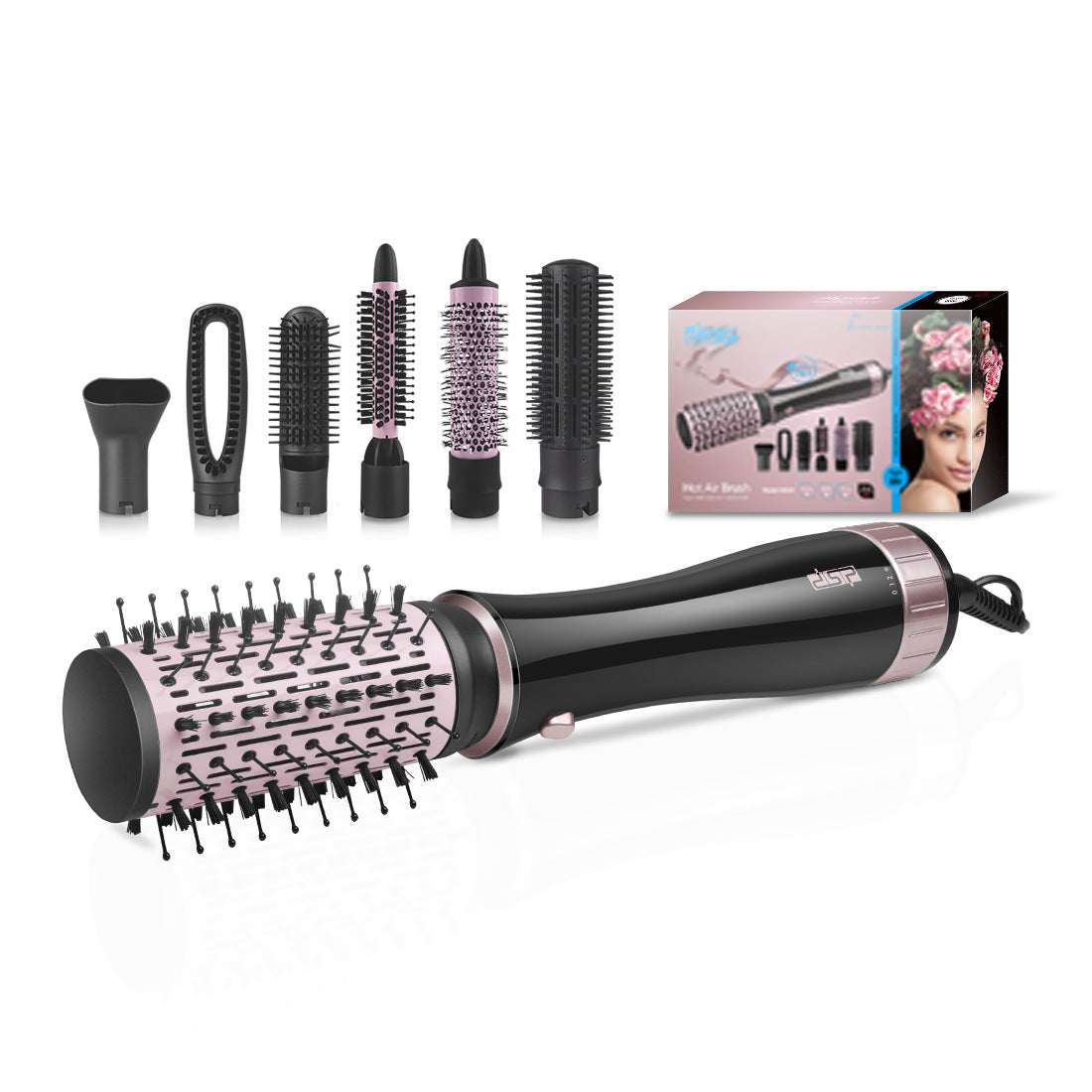 Professional Multifunctional Hot & Cold Air Curling Iron for Hair Styling - Perfect for Salon, Home Use, and Travel