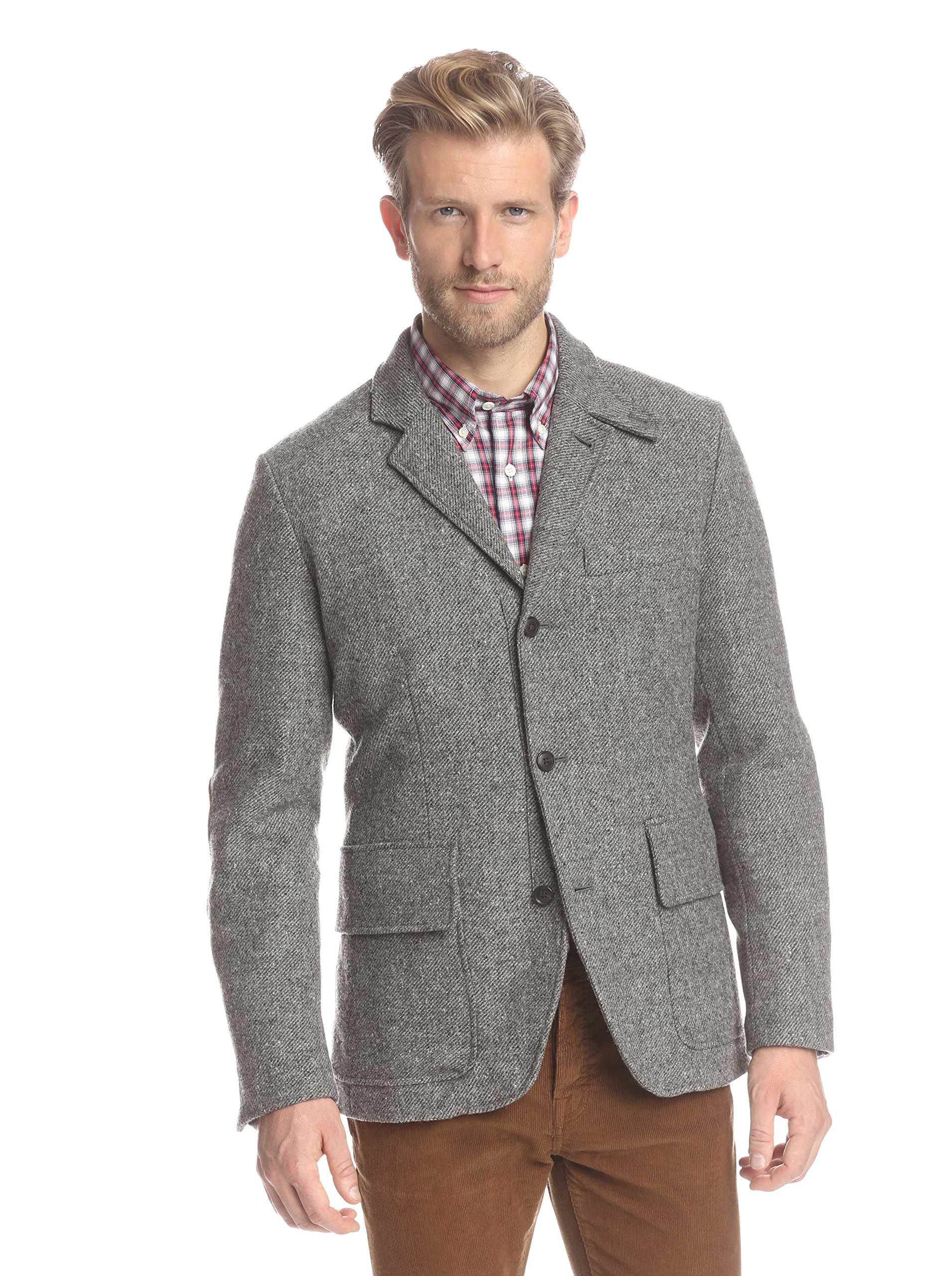 Jack Spade Men's Bentley Down Blazer - Premium Winter Coat for Business & Casual Wear - Warm Quilted Jacket for Office, Travel & Outdoor Activities