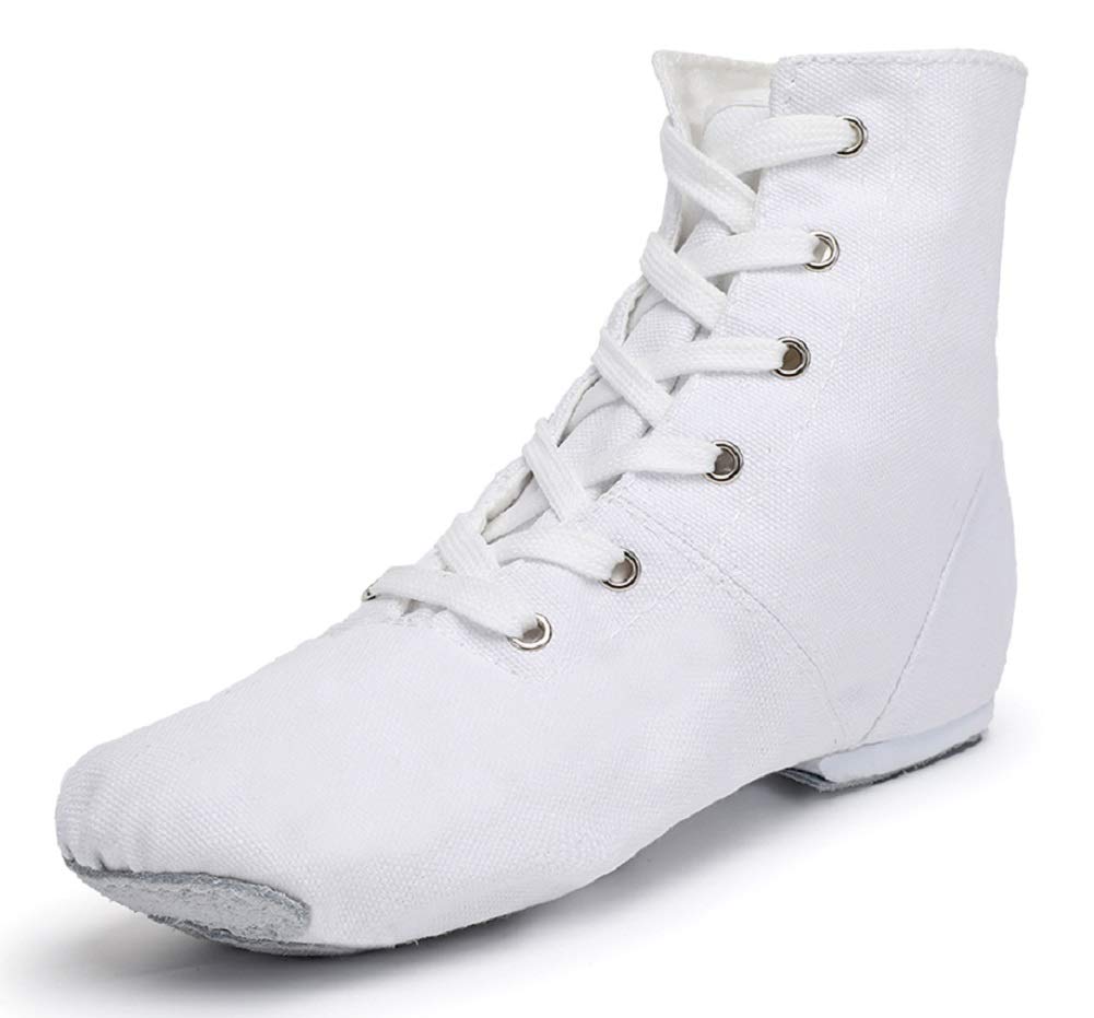 SmithMelody Canvas Jazz Dance Boots - Comfortable Ballet Sneakers for Men & Women - Perfect for Jazz, Ballet, Contemporary Dance & Studio Practice