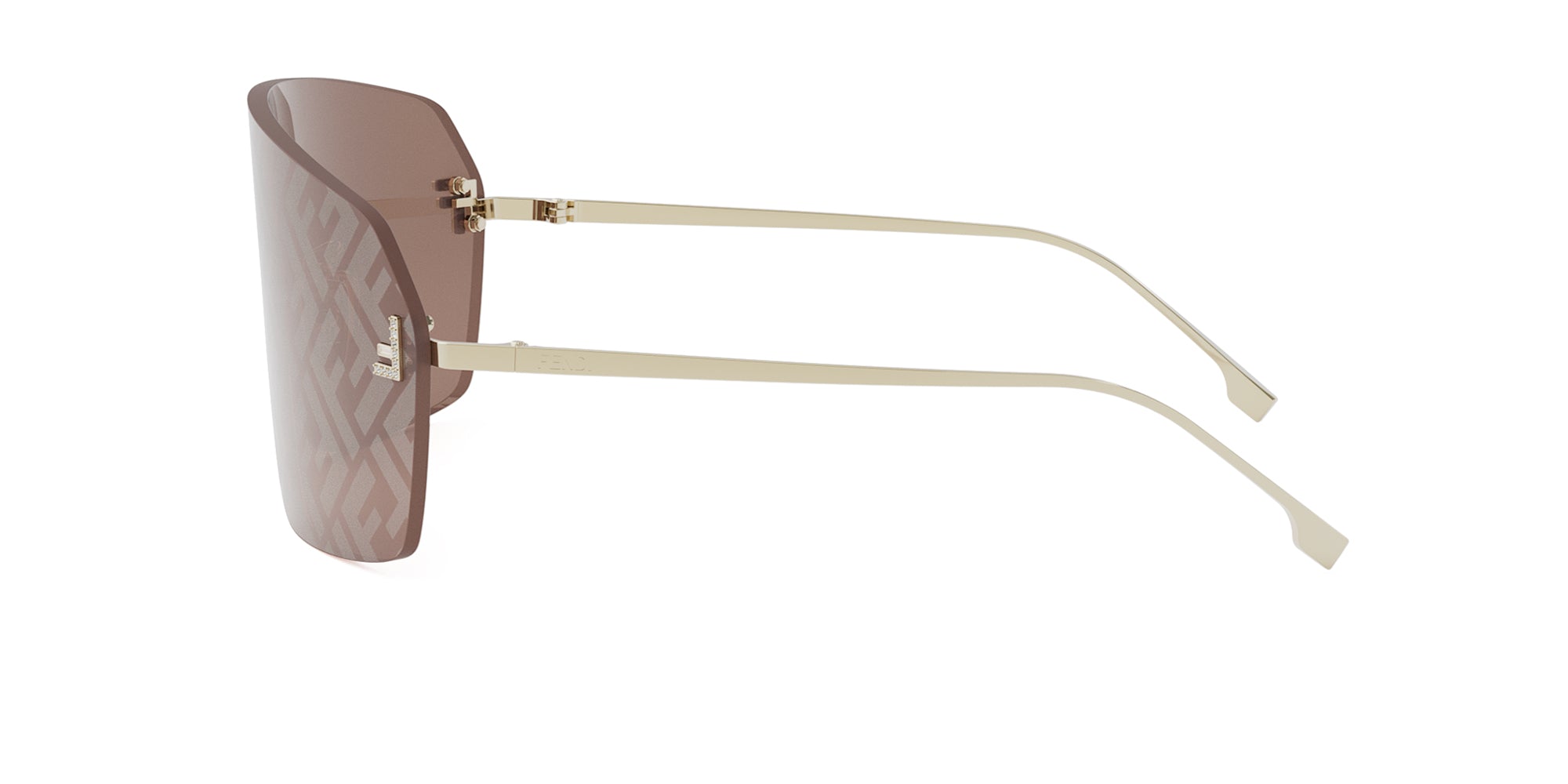 Fendi First Crystal FE4121US Women's Luxury Sunglasses - Stylish Designer Shades for Fashion & Outdoor Activities