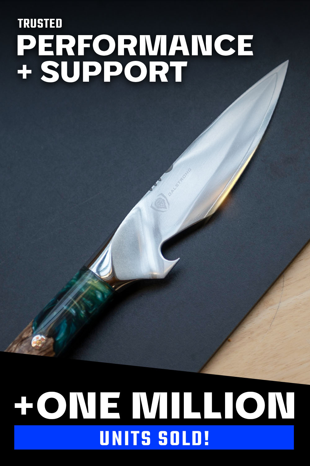 Dalstrong Valhalla Series BBQ Piranha Knife 6
