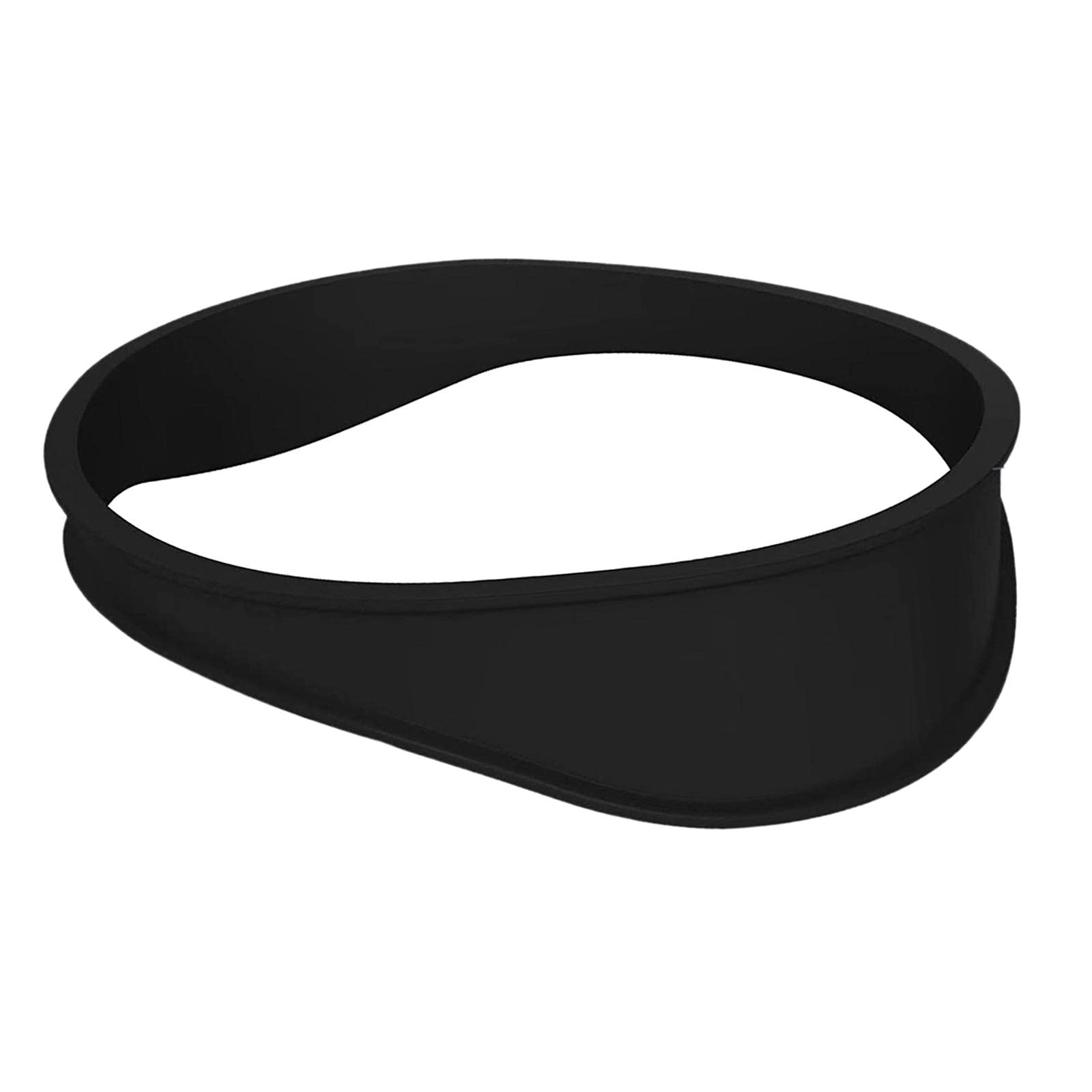 Curved Silicone Neckline Shaving Template - Hair Clipping Bands & Styling Tool for Precise Neck Hairline Trimming - Perfect for Barbers, Home Haircuts, and DIY Grooming