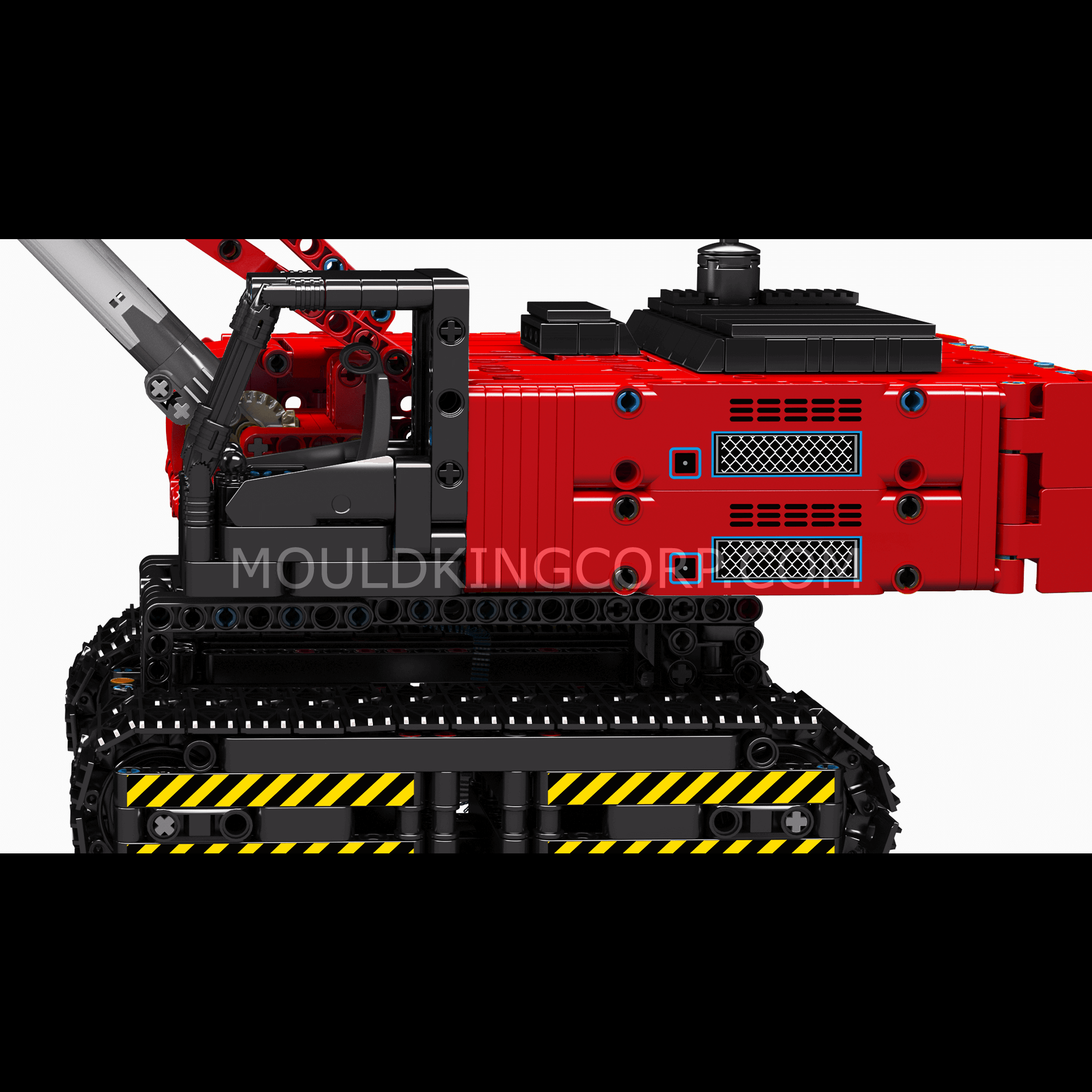 Mould King 15061/15062 Remote Control Excavator Building Blocks Set - STEM Educational Toy for Kids & Adults | Construction Play, DIY Engineering Project, Gift Idea for Boys & Girls