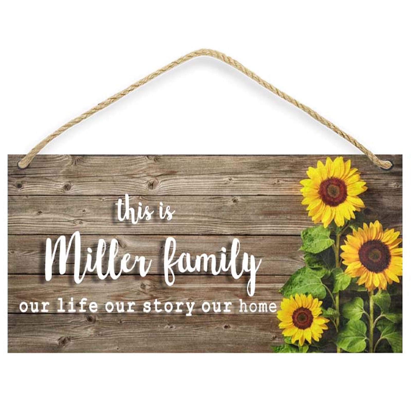 Custom Sunflower Kitchen Decor - Personalized Home Gift for Cooking Enthusiasts