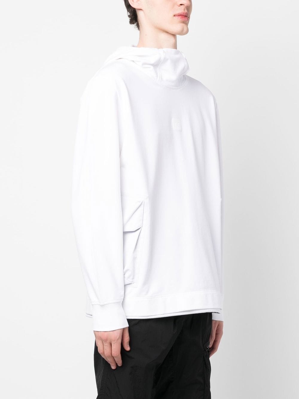C.P. COMPANY METROPOLIS White Sweater for Men - Stylish Knit Pullover for Casual & Streetwear Outfits