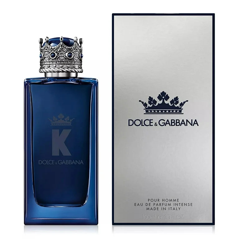 Dolce & Gabbana King Intense Eau De Parfum for Men - Luxury Cologne Spray with Long Lasting Fragrance | Perfect for Date Night, Special Occasions & Gifts