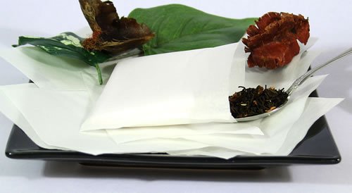 2500 Pcs Jumbo Empty Tea Bags 4x4 Inches (100x100mm) - Oversized Unbleached Tea Filter Bags for Loose Leaf Tea, Herbs & Iced Tea Brewing - Perfect for Home, Cafe & Commercial Use