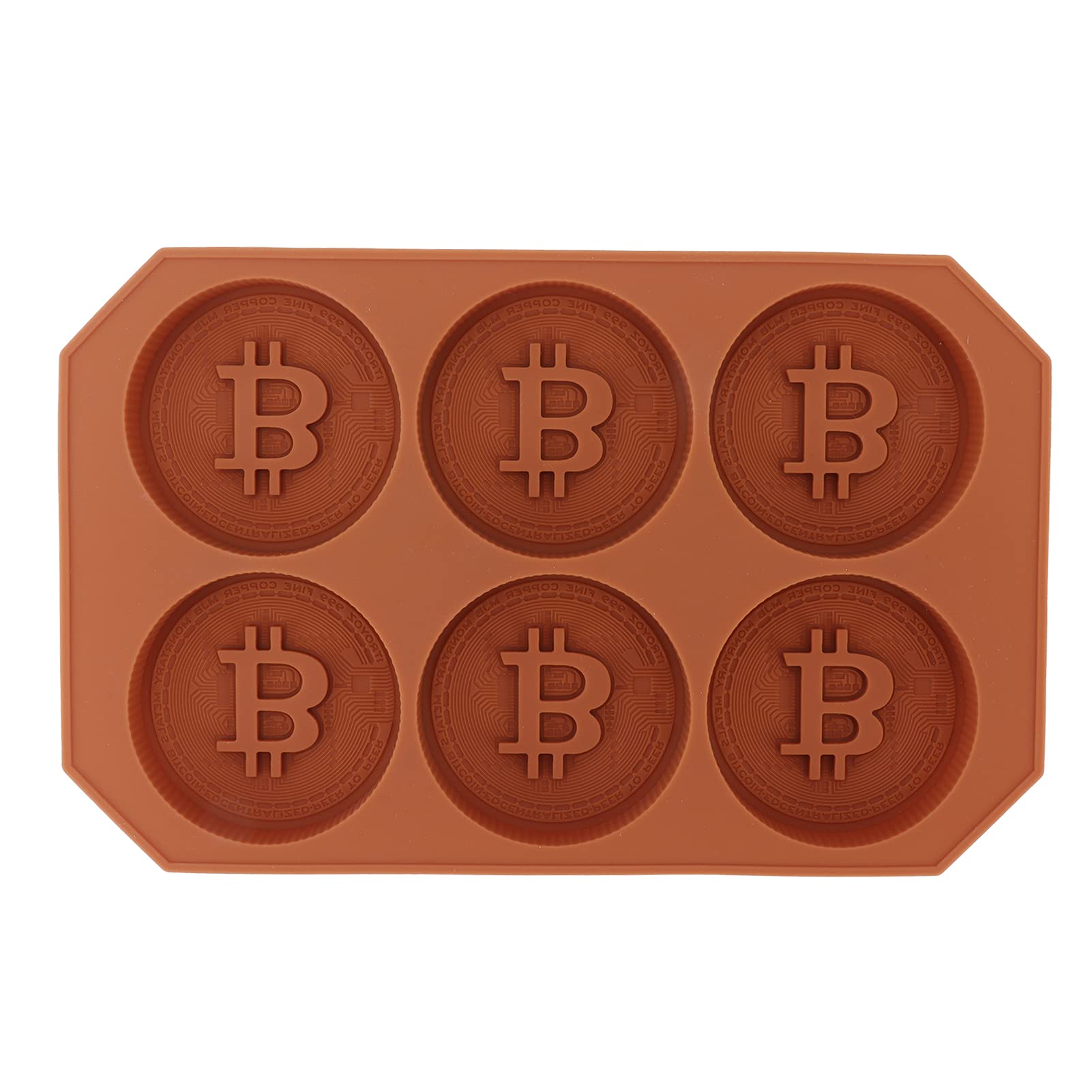 Bitcoin Silicone Cake Mold - DIY Chocolate & Ice Cube Baking Molds for Virtual Coin Shaped Cakes - Perfect for Birthday Parties, Crypto-Themed Events, and Baking Enthusiasts