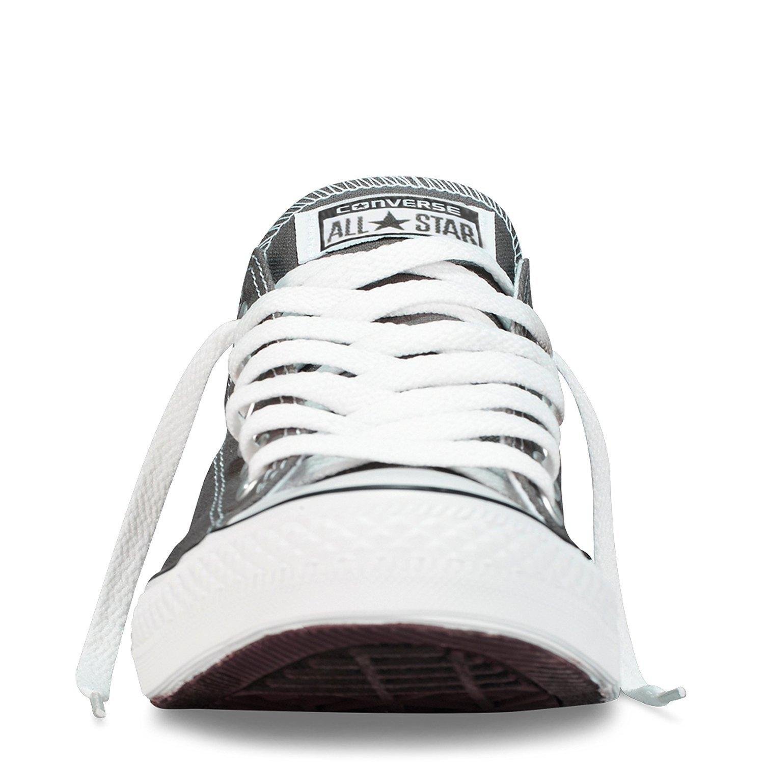 Converse Chuck Taylor All Star Ox Low Top Classic Charcoal Unisex Sneakers - Size 11 B(M) US Women / 9 D(M) US Men | Casual Everyday Wear, Street Style Fashion, Comfortable Walking Shoes