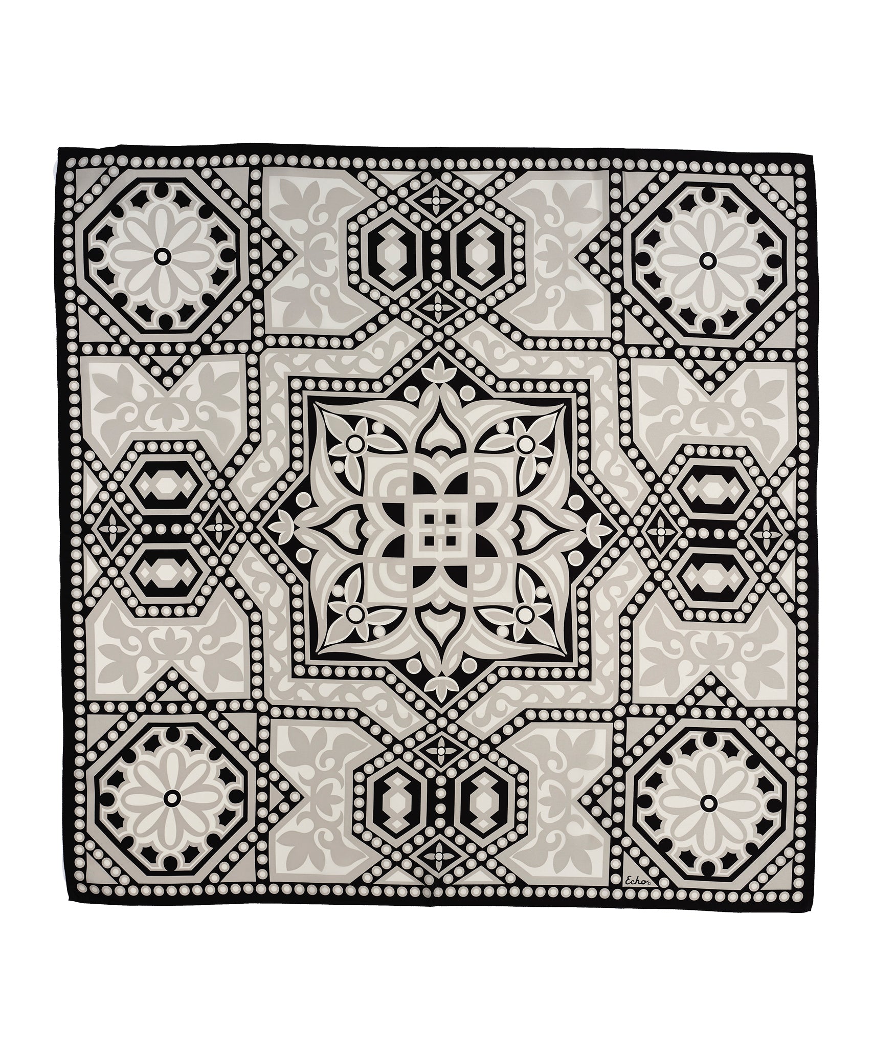 The Marquee 35 Silk Square Scarf - Premium Fashion Accessory for Women, Elegant Gift for Mother's Day, Wedding & Special Occasions