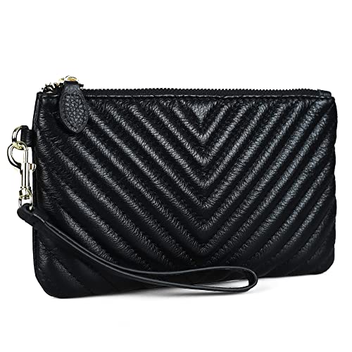 Chevron Quilted Black