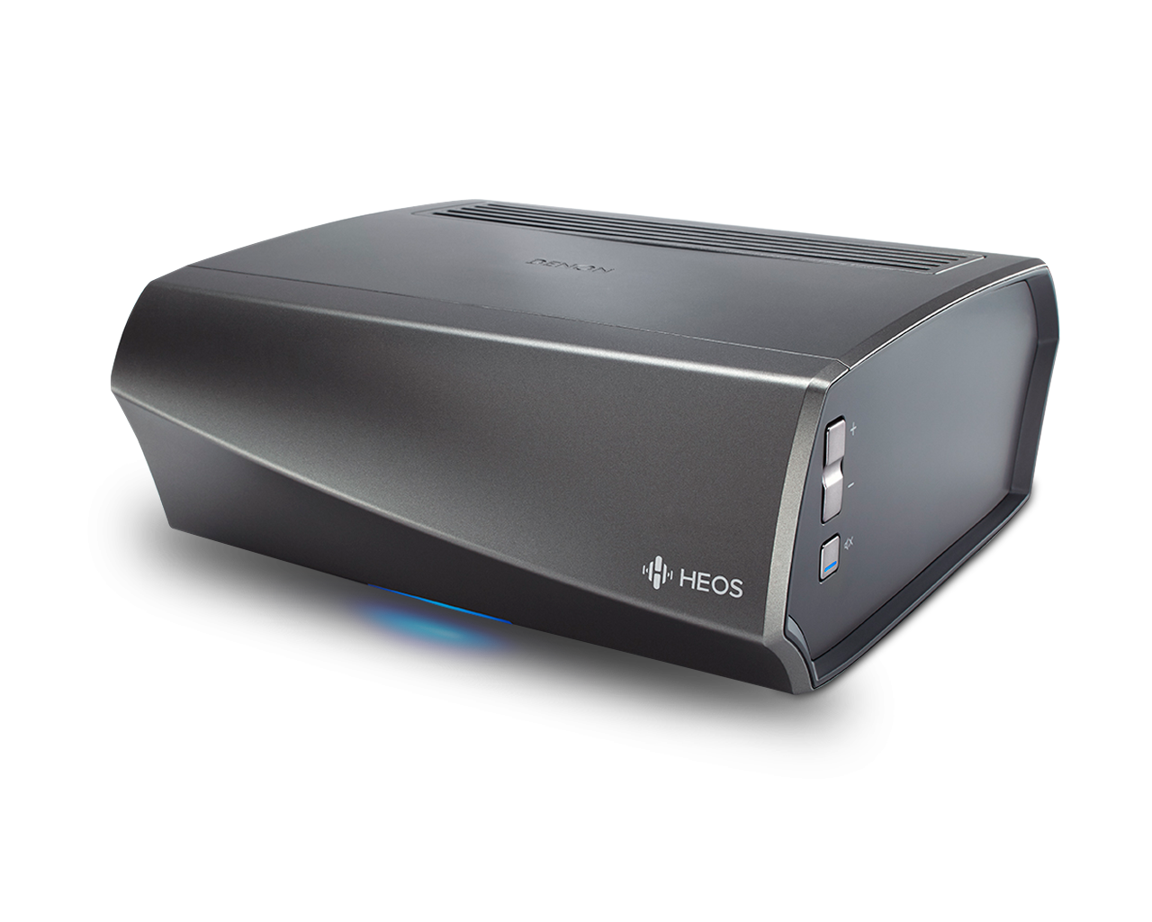 Denon HEOS Amp HS2 Wireless Network Streaming Amplifier - High Power Stereo Receiver for Multi-Room Audio, Bluetooth & WiFi Connectivity - Perfect for Home Theater & Music Streaming Systems