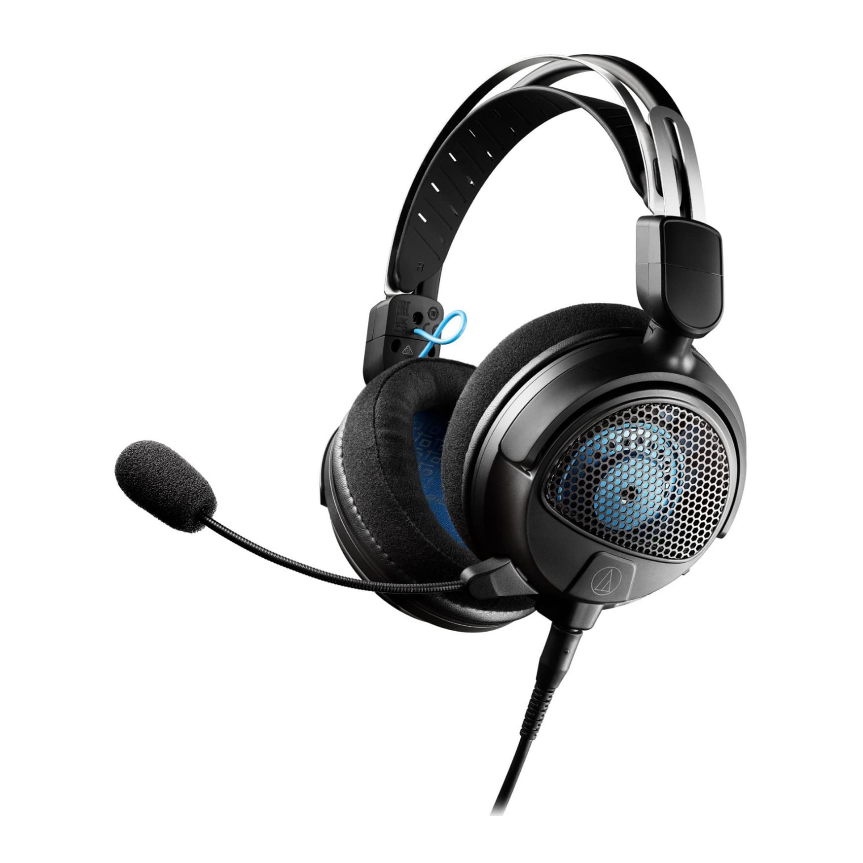 Audio-Technica ATH-GDL3BK Open-Back Gaming Headset with Adjustable Headband - Black | High-Fidelity Sound for PC, PS5, Xbox & Streaming | Comfortable for Long Gaming Sessions