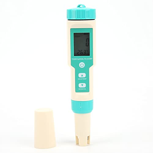 Professional Water Quality Monitor & pH Tester - Accurate Aquarium, Aquaculture, Pool Testing Kit | Perfect for Fish Tanks, Hydroponics & Water Maintenance