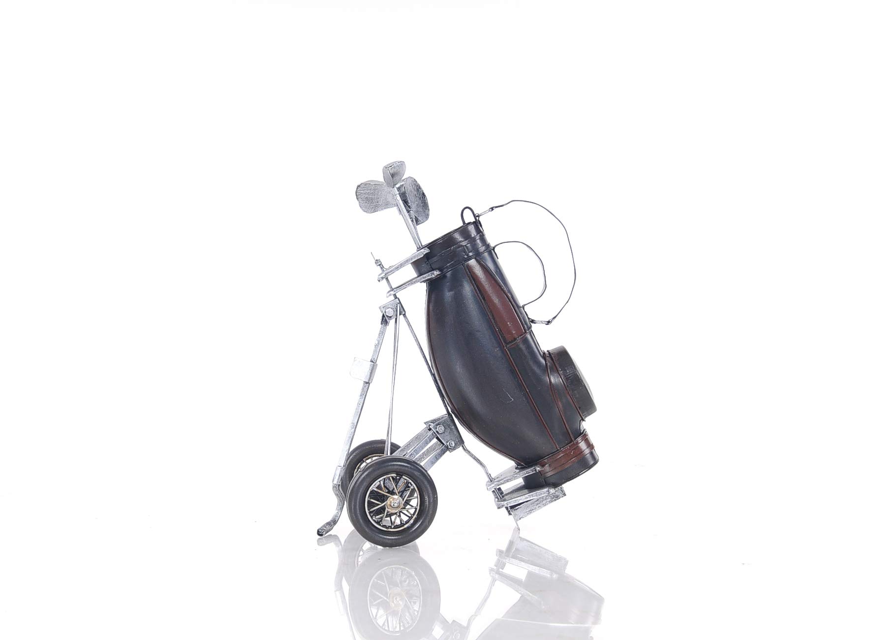 Vintage Black Golf Bag for Irons - Durable & Stylish Golf Club Storage - Perfect for Golfers, Tournaments & Travel