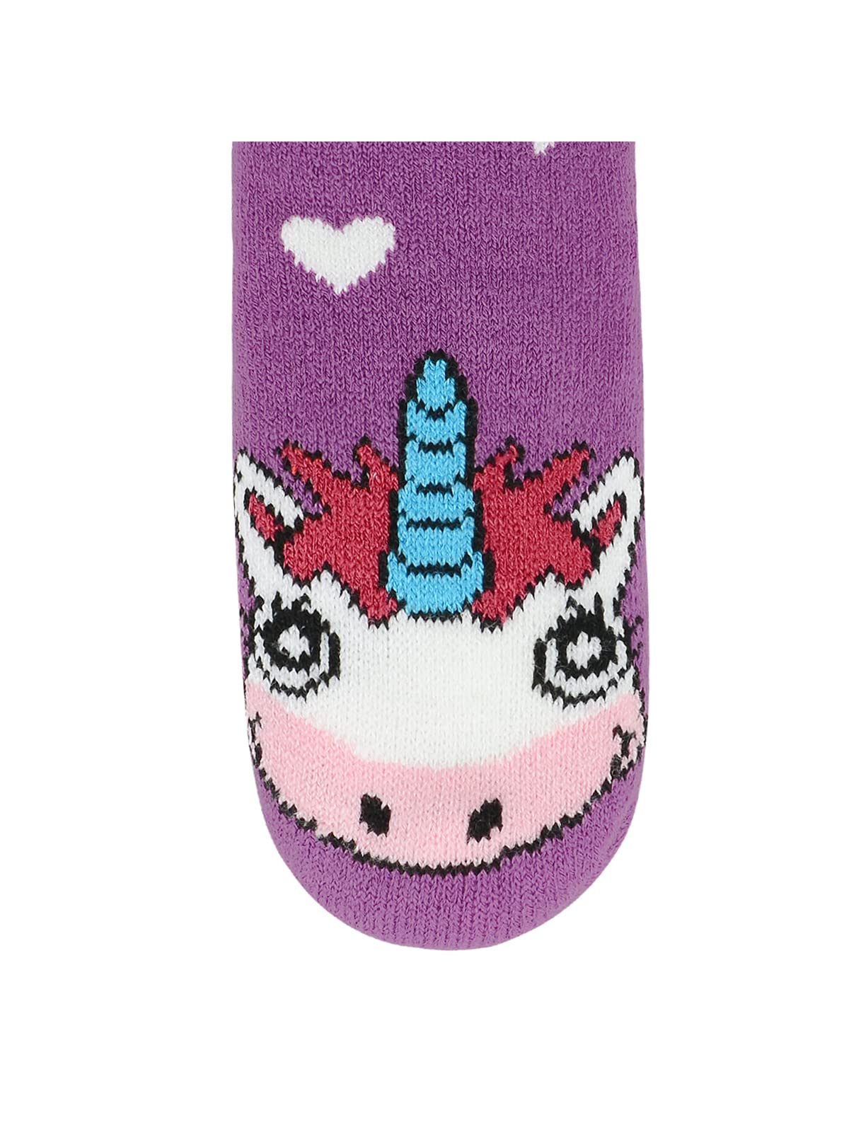 Century Star Non-Slip Gripper Socks for Kids - Warm Fleece Lined Fuzzy Winter Slipper Socks for Boys & Girls - Cute Animal Design Christmas Gifts - Perfect for Indoor Play, Home Wear & Holiday Presents