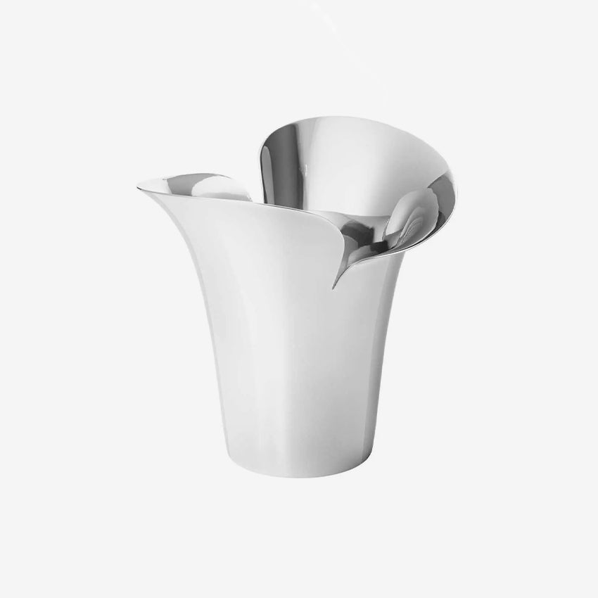 Georg Jensen Bloom Botanica Flower Pot - Elegant Scandinavian Design Indoor Plant Pot for Home & Office Decor - Perfect for Succulents, Herbs, and Small Plants