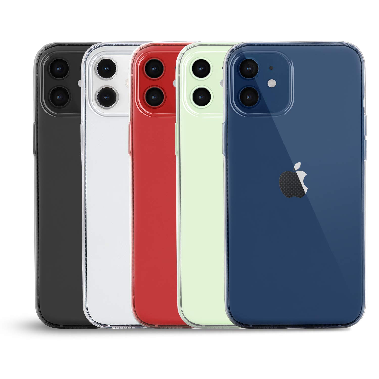 Totallee Ultra Slim Clear iPhone 12 Case (2020) - Thin Minimalist Protective Cover for iPhone 12 - Perfect for Everyday Use & Showcasing Phone Design