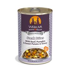 Premium Steak Frites Canned Wet Dog Food - Grain-Free, High-Protein Meal for Adult Dogs - Perfect for Travel, Camping & Emergency Pet Food Supply