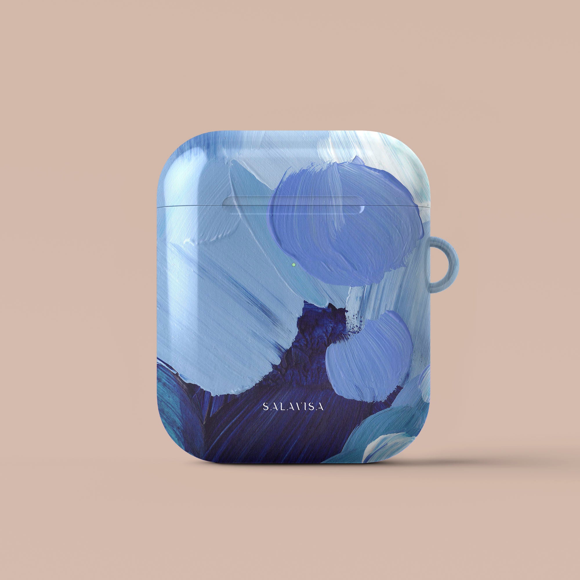 Waterproof Floral AirPods Case with Spring Design - Cute Protective Cover for AirPods 1/2/3/Pro - Perfect for Daily Use, Travel & Gift Giving