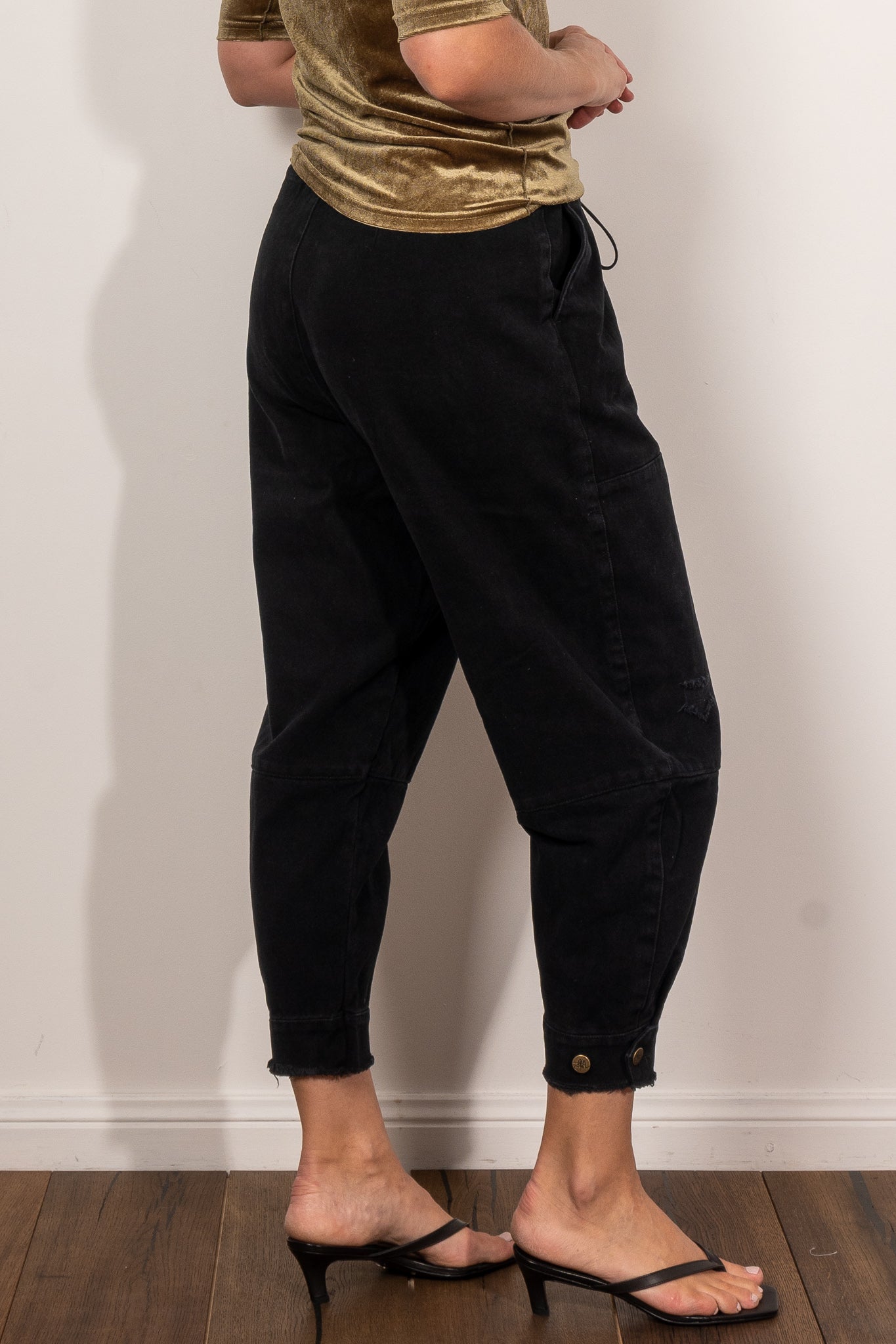 M.A. Dainty Trucker Pant - Women's High Waisted Denim Jeans for Casual & Work Wear | Perfect for Everyday Outfits, Office Style & Weekend Looks