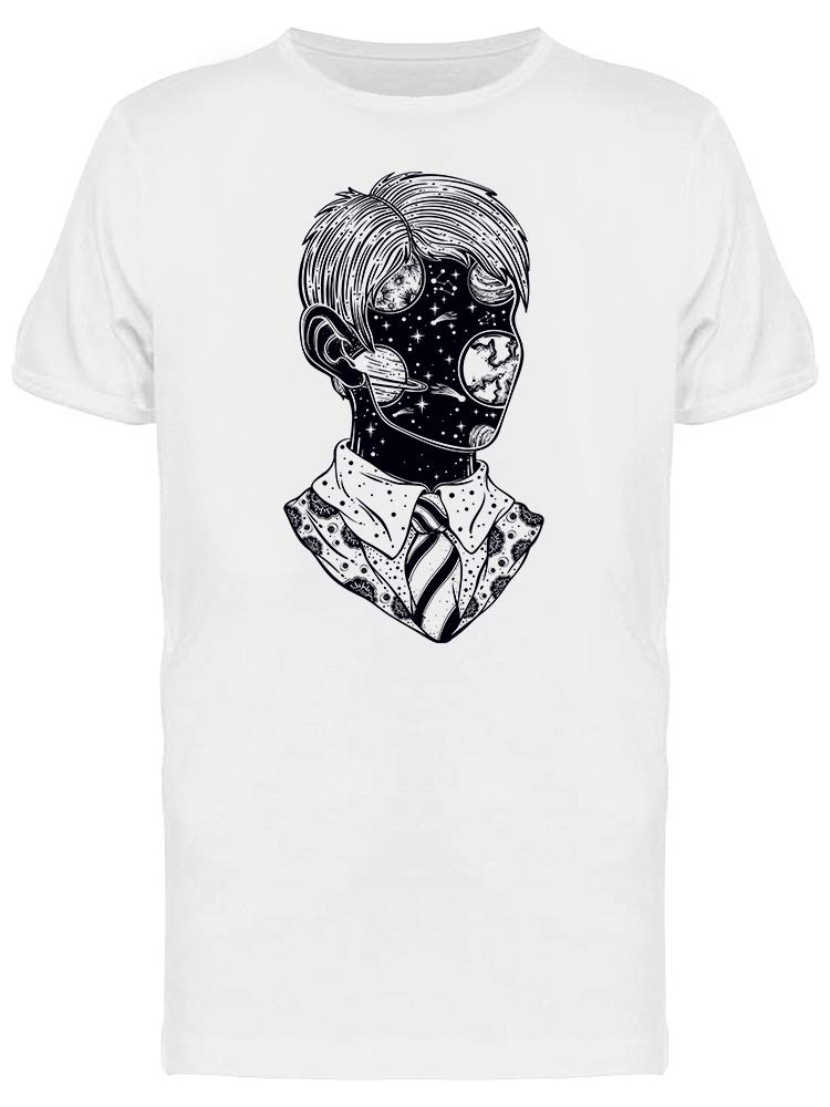 Space Face Youngman T-Shirt for Men - Trendy Graphic Tee for Casual Wear, Street Style & Everyday Outfits