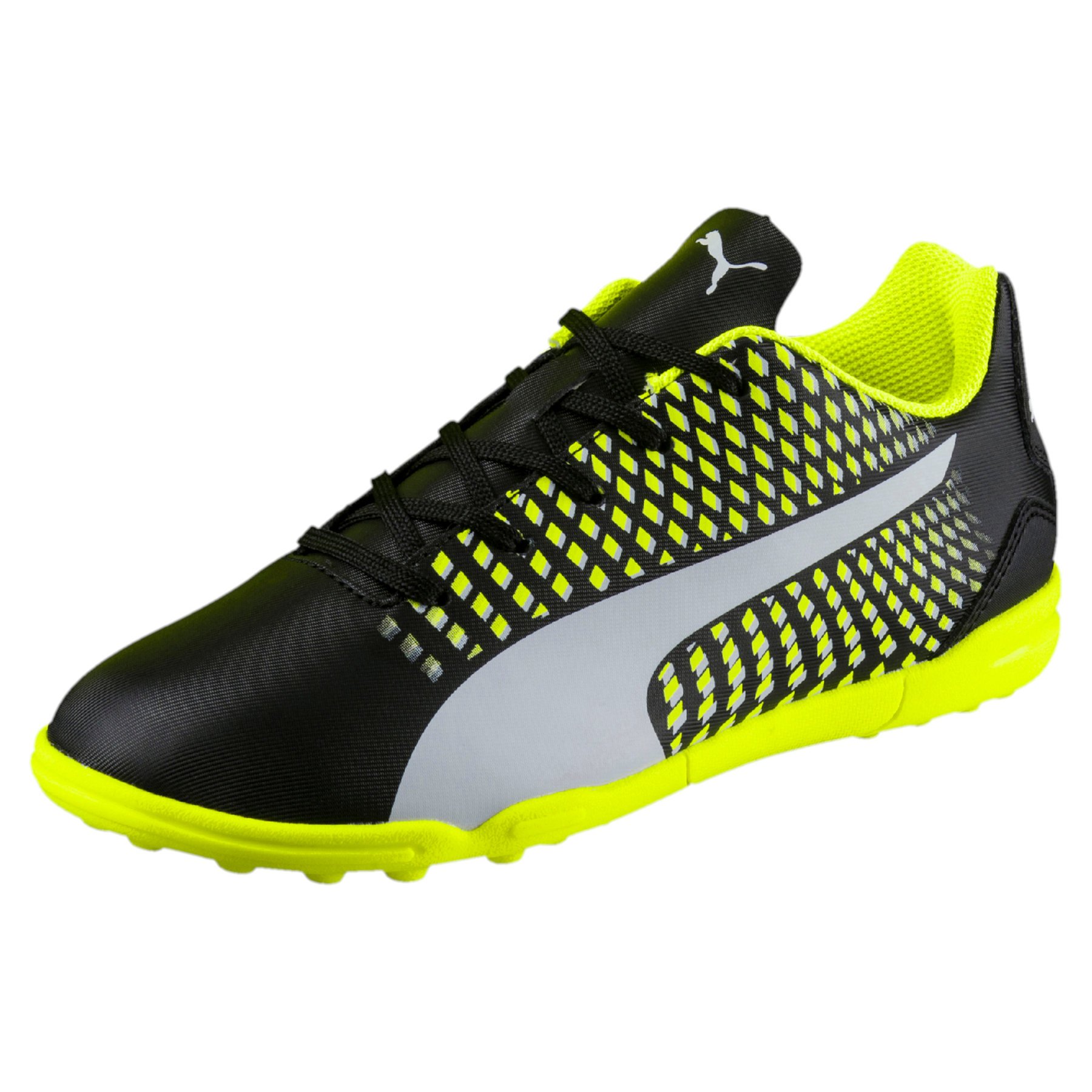 PUMA Adreno III Turf Junior Soccer Cleats for Boys & Girls - Lightweight Football Shoes with Non-Slip Sole for Artificial Grass - Perfect for Youth Soccer Training & Matches